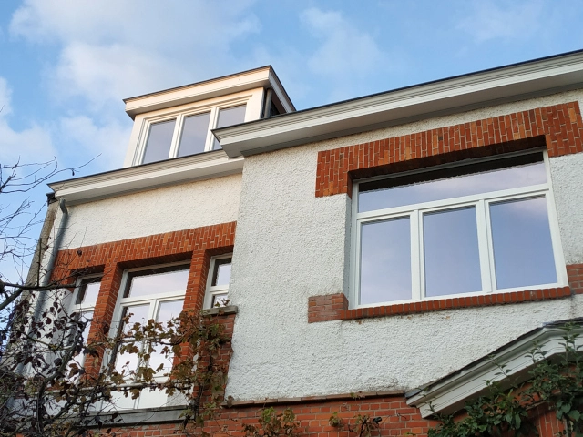 Installation de châssis et portes en PVC & bois à Jodoigne  Brabant Wallon