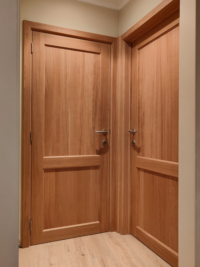 Portes intérieures en chêne à Jodoigne & Brabant Wallon